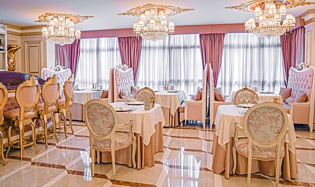 Restaurante do hotel Colline de France, em Gramado, RS -foto Felpe Valduga