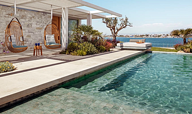 Villa com piscina e vista para o mar Egeu do resort One&Only Aesthesis, em Atenas, Grécia - divulgação