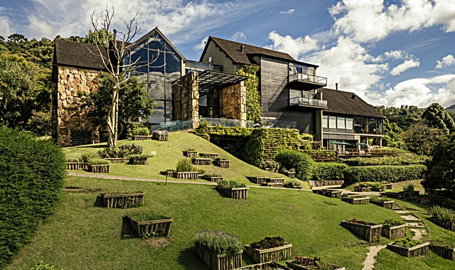 Fachada do Hotel Botanique, em Campos do Jordão, SP - divulgação